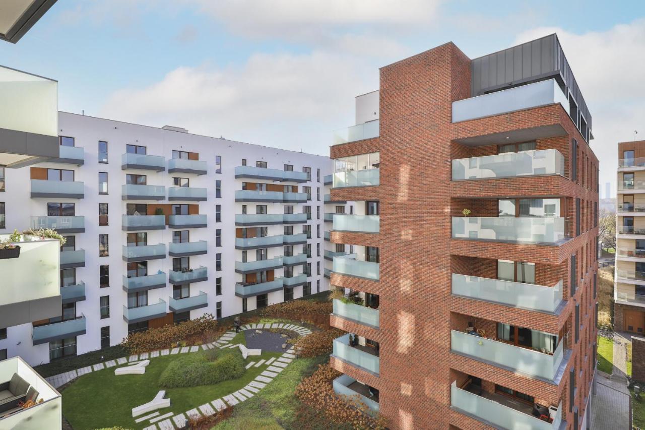 Warsaw Praga Okrzei Apartment By The River By Noclegi Renters Exterior photo